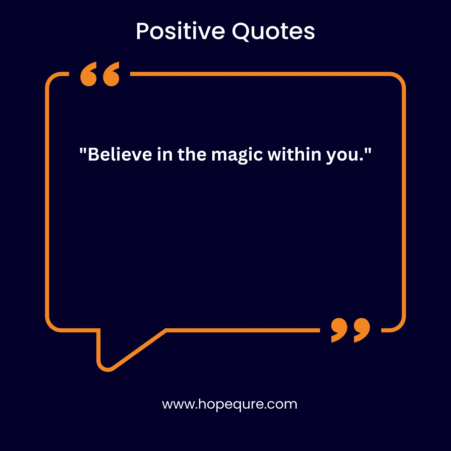 Positive Quotes | HopeQure