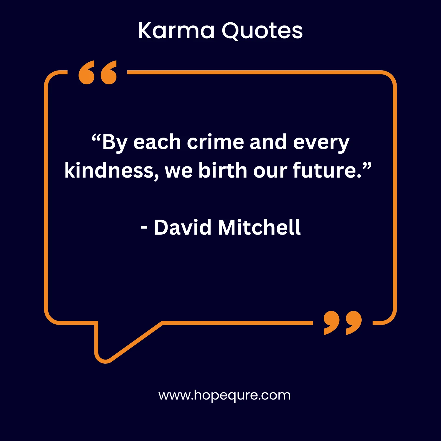 Karma Quotes | HopeQure