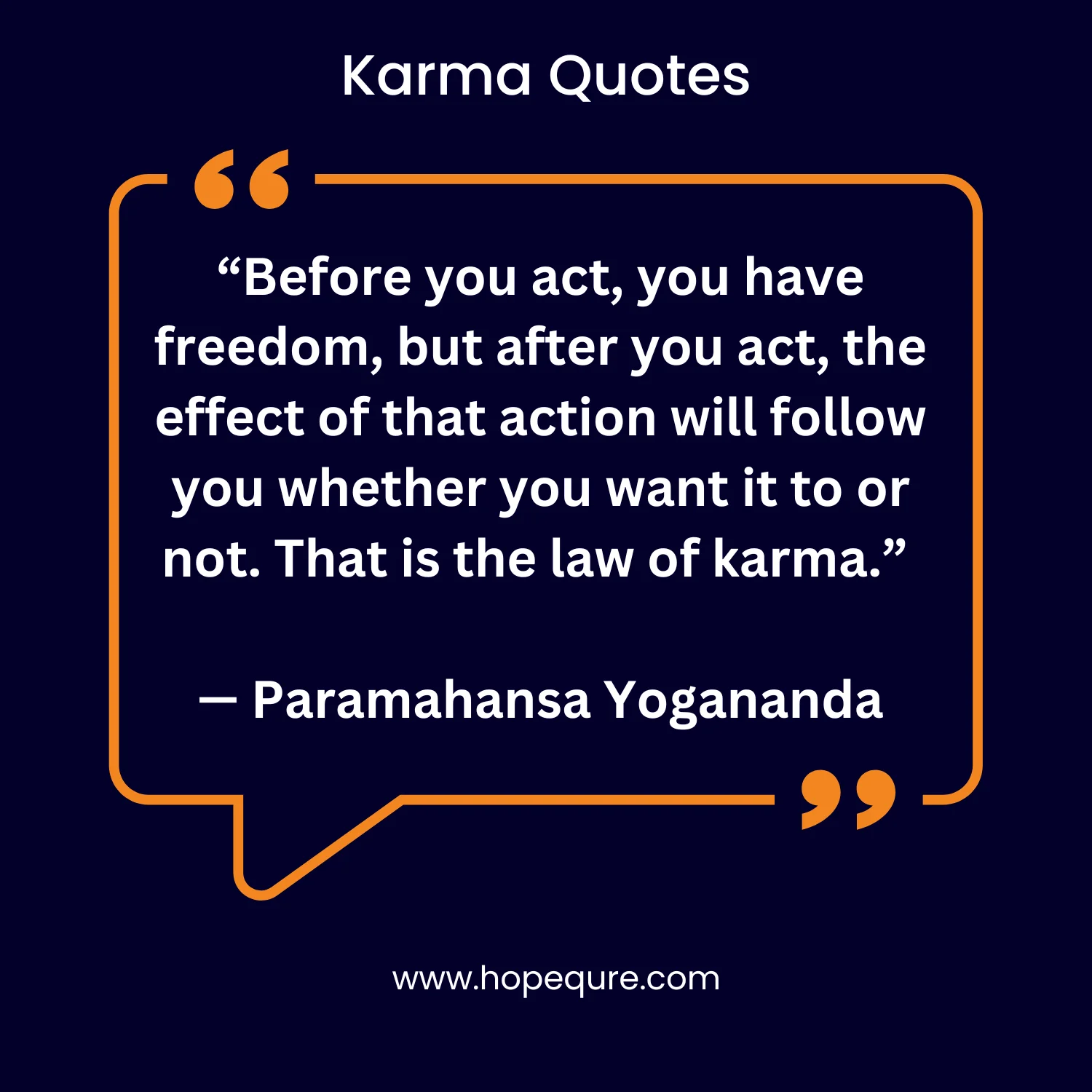 Karma Quotes | HopeQure