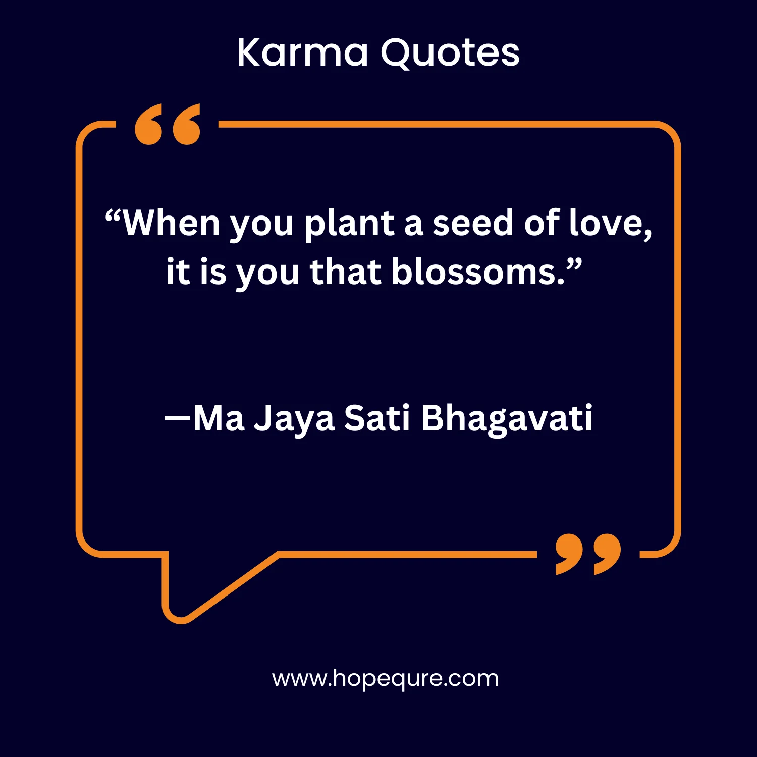 Karma Quotes | HopeQure