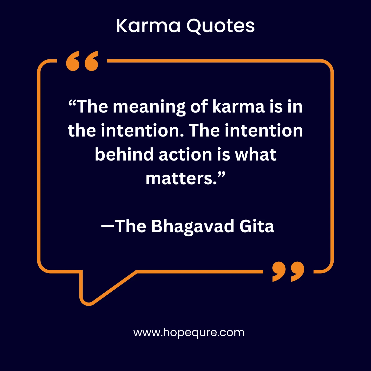 Karma Quotes | HopeQure