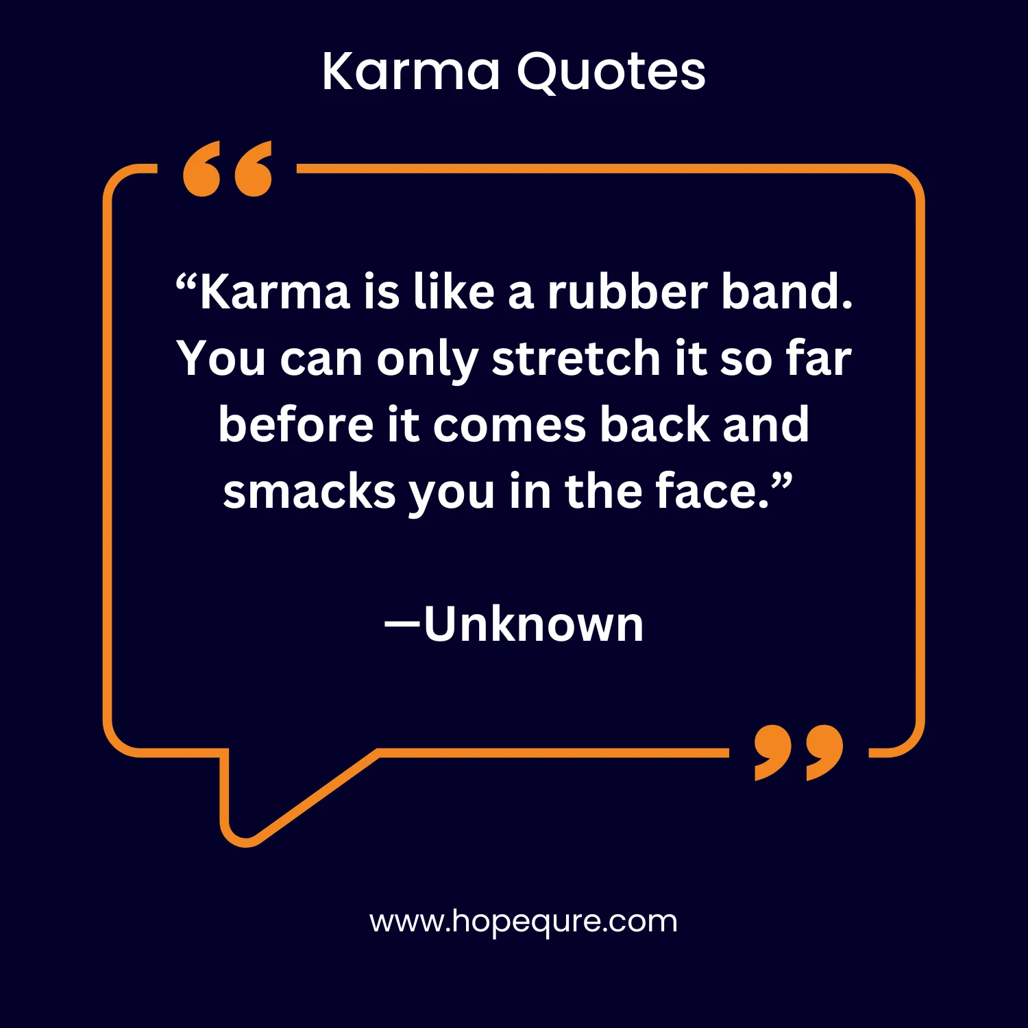 Karma Quotes | HopeQure