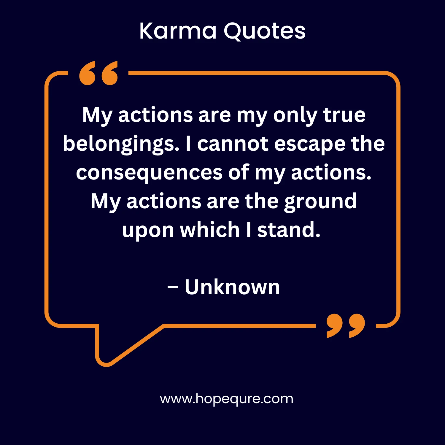 Karma Quotes | HopeQure