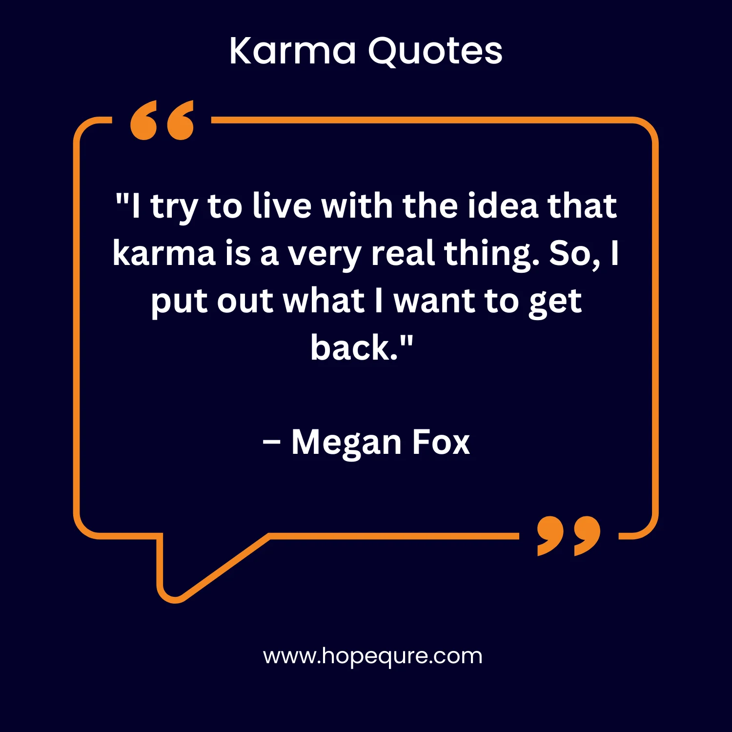 Karma Quotes | HopeQure