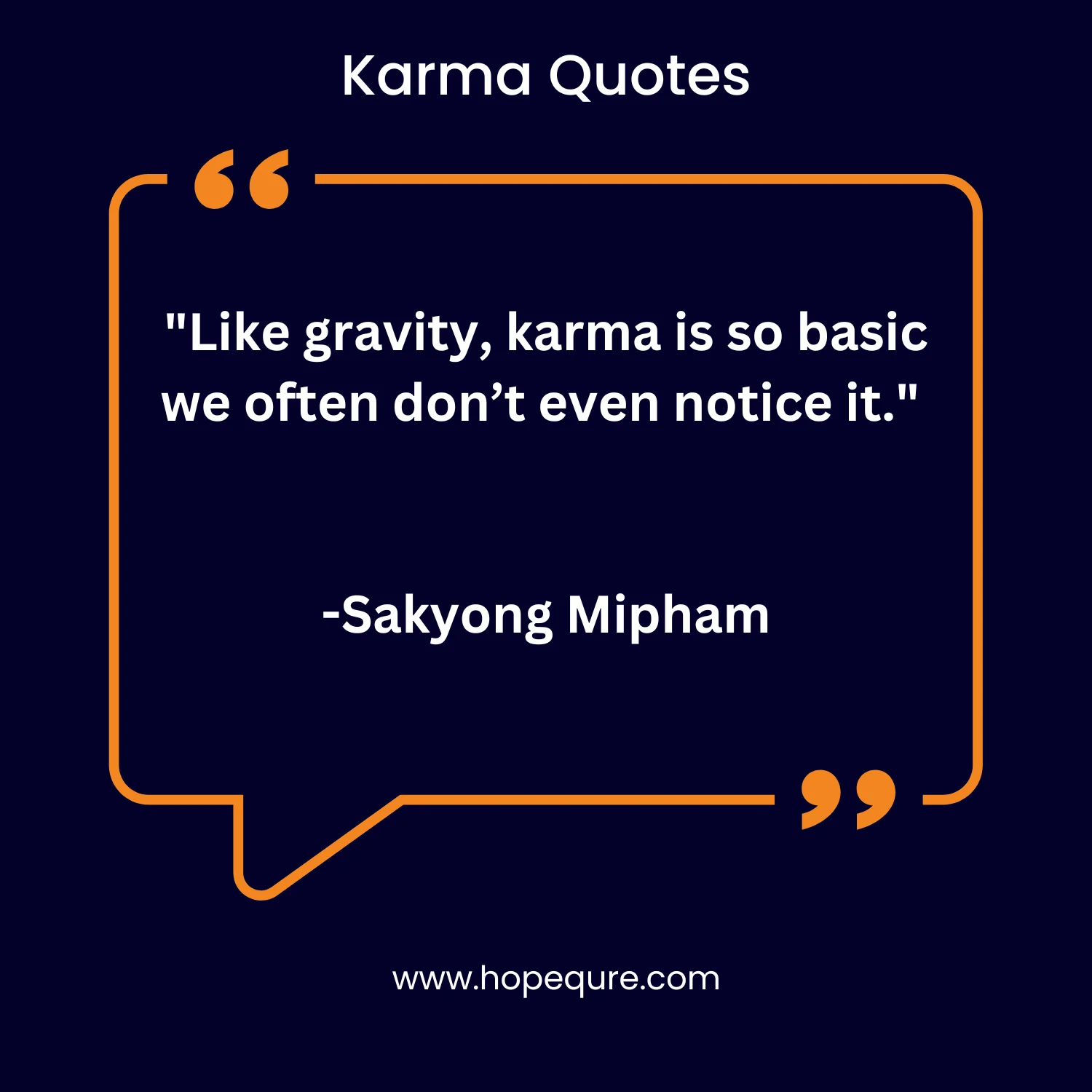 Karma Quotes | HopeQure